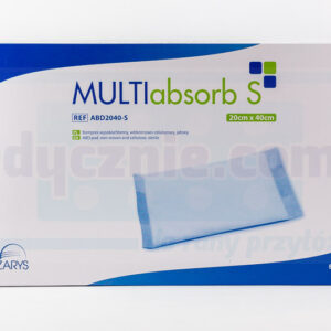 MULTIabsorb S 20cm x 40cm 1pc altamente assorbente; compressa di cellulosa non tessuta, sterile